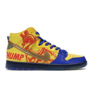 Nike �i�C�L �����Y �X�j�[�J�[ �yNike SB Dunk High Finnigan Mooney 15th Anniversary Doernbecher (2019)�z �T�C�Y US_9(27.0cm) Vivid Sulfur/Game Royal