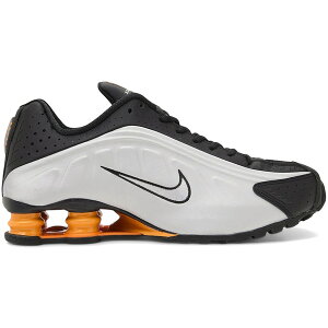 Nike �i�C�L �����Y �X�j�[�J�[ �yNike Shox R4 Bright Mandarin�z �T�C�Y US_7(25.0cm) Black/Vast Grey/Bright Mandarin/Metallic Silver