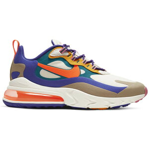 Nike �i�C�L �����Y �X�j�[�J�[ �yNike Air Max 270 React Light Orewood Brown�z �T�C�Y US_9.5(27.5cm) Light Orewood Brown/Sail/Khaki/Hyper Crimson