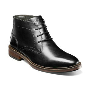 t[VC Y u[c V[Y Men's Forge Plain Toe Chukka Boot Black
