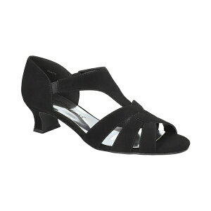 C[W[Xg[g fB[X T_ V[Y Women's Essie Slip-On Dress Sandals Black Lamy