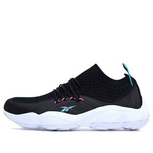 Reebok ���[�{�b�N �����Y �X�j�[�J�[ �yReebok DMX FUSION Running Shoes Black/White EG1894�z �T�C�Y US_6(24.0cm)