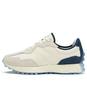 New Balance j[oX Y Xj[J[ yNew Balance 327 X ANB Brand 'Cream white Blue' MS327AACz TCY US_11(29.0cm)
