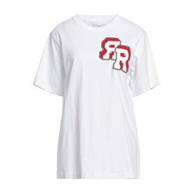 ロック レディース Tシャツ トップス T-shirts White
