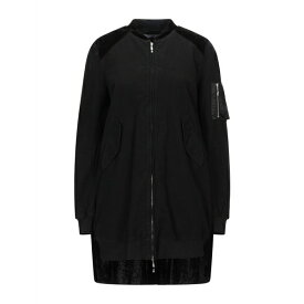 【送料無料】 ヨーロピアンカルチャー レディース ジャケット＆ブルゾン アウター Overcoats & Trench Coats Black