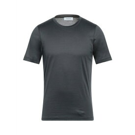 【送料無料】 グランサッソ メンズ Tシャツ トップス T-shirts Steel grey