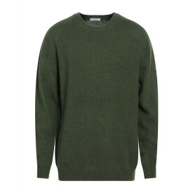 【送料無料】 ボリオリ メンズ ニット&セーター アウター Sweaters Military green