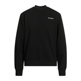 【送料無料】 オフホワイト メンズ パーカー・スウェットシャツ アウター Sweatshirts Black