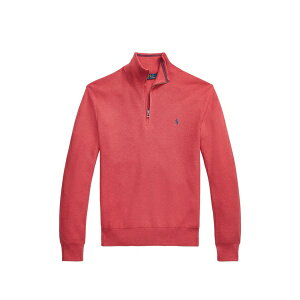 �����t���[���� �����Y �j�b�g&�Z�[�^�[ �A�E�^�[ Quarter-zip mesh sweater Red