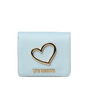 ���u ���X�L�[�m ���f�B�[�X ���z �A�N�Z�T���[ Heart-plaque logo-lettering wallet Blue