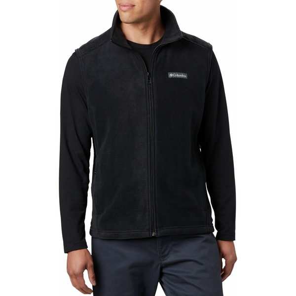 コロンビア メンズ ジャケット＆ブルゾン アウター Columbia Men´s Steens Mountain Fleece Vest Black 0