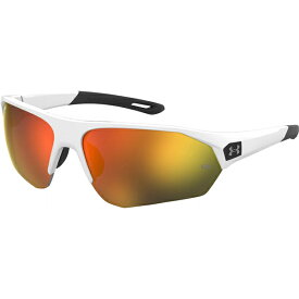 アンダーアーマー メンズ サングラス・アイウェア アクセサリー Under Armour Unisex TUNED Playmaker Sunglasses White/Orange