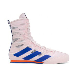 adidas �A�f�B�_�X �����Y �X�j�[�J�[ �yadidas Box Hog 4 Almost Pink Lucid Blue�z �T�C�Y US_11(29.0cm) Almost Pink/Lucid Blue/Impact Orange