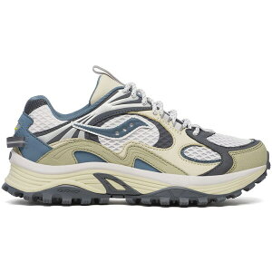 Saucony �T�b�J�j�[ �����Y �X�j�[�J�[ �ySaucony Grid Aura X Green Multi�z �T�C�Y US_7(25.0cm) Green/Multi