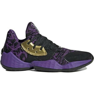adidas AfB_X Y Xj[J[ yadidas Harden Vol. 4 Star Warsz TCY US_7.5(25.5cm) Core Black/Action Purple/Gold Metallic