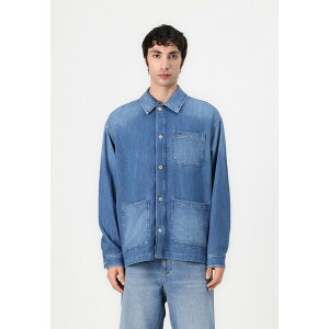 g~[qtBK[ Y T_ V[Y CHORE JACKET - Denim jacket - denim medium