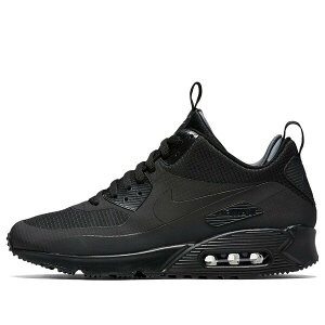 Nike �i�C�L �����Y �X�j�[�J�[ �yNike Air Max 90 Mid Winter 'Triple Black' 806808-002�z �T�C�Y US_9(27.0cm)