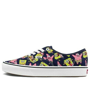 Vans �o���Y �����Y �X�j�[�J�[ �yVans SpongeBob SquarePants x ComfyCush Authentic 'AlohaBob' VN0A3WM7YZ1�z �T�C�Y US_8.5(26.5cm)