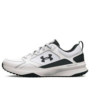 Under Armour �A���_�[�A�[�}�[ �����Y �X�j�[�J�[ �yUnder Armour Charged Edge 'White Black' 3026727-100�z �T�C�Y US_7(25.0cm)