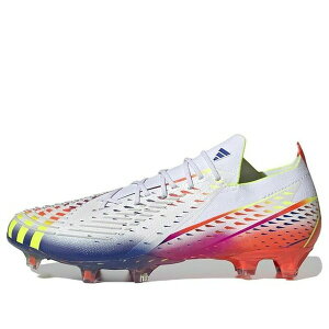 adidas �A�f�B�_�X �����Y �X�j�[�J�[ �yadidas Predator Edge.1 Low FG 'Al Rihla Pack White' GW1022�z �T�C�Y US_M_4.5