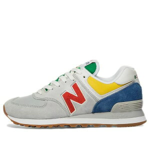 New Balance �j���[�o�����X �����Y �X�j�[�J�[ �yNew Balance STAUD x 574 'Rain Cloud Team Red' ML574ST�z �T�C�Y US_M_4