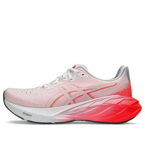 ASICS �A�V�b�N�X ���f�B�[�X �X�j�[�J�[ �y(WMNS) ASICS Novablast 4 'White Sunrise Red' 1012B650-100�z �T�C�Y US_8.5(25.5cm)