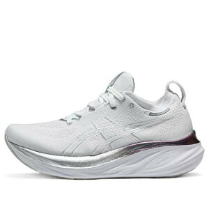 ASICS �A�V�b�N�X ���f�B�[�X �X�j�[�J�[ �y(WMNS) ASICS Gel-Nimbus 26 Platinum 'Real White Pure Silver' 1012B720-100�z �T�C�Y US_7(24.0cm)
