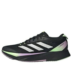adidas �A�f�B�_�X �����Y �X�j�[�J�[ �yadidas Adizero SL 'Core Black Zero Metalic Green Spark' IG3334�z �T�C�Y US_M_4.5