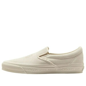 Vans �o���Y �����Y �X�j�[�J�[ �yVans x Neighborhood Classic Slip-On 98 'Natural' VN000EDG7VJ1�z �T�C�Y US_9(27.0cm)