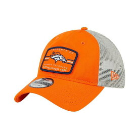 ニューエラ レディース 帽子 アクセサリー Men's Orange Denver Broncos Property Trucker 9TWENTY Snapback Hat Orange