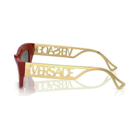 ヴェルサーチ レディース サングラス＆アイウェア アクセサリー Women's Sunglasses, VE4432U Red