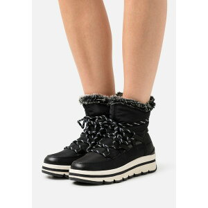 �g���e�C���[ ���f�B�[�X �u�[�c �V���[�Y Winter boots - black