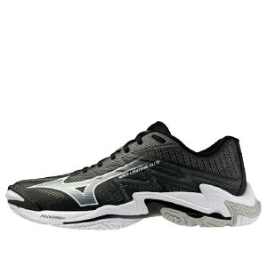 Mizuno �~�Y�m �����Y �X�j�[�J�[ �yMizuno Wave Lightning Elite Wide 'Black White' V1GA260152�z �T�C�Y US_6(24.0cm)