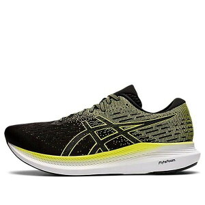 ASICS �A�V�b�N�X �����Y �X�j�[�J�[ �yASICS EvoRide 2 'Black Glow Yellow' 1011B017-004�z �T�C�Y US_12(30.0cm)