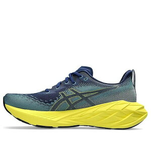 ASICS �A�V�b�N�X �����Y �X�j�[�J�[ �yASICS Novablast 4 'Blue Teal Yellow' 1011B693-400�z �T�C�Y US_12.5(30.5cm)
