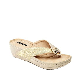 ジーシーシューズ メンズ サンダル シューズ Dafni Wedge Sandal Gold