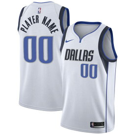 ナイキ メンズ ユニフォーム トップス Dallas Mavericks Nike 2020/21 Swingman Custom Jersey Association Edition White