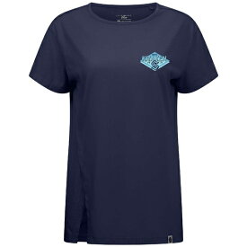 レベルウェア レディース Tシャツ トップス Seattle Kraken Levelwear Women's Influx Club Patch 2.0 TShirt Deep Sea Blue