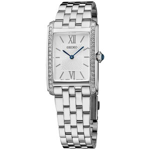 セイコー レディース 腕時計 アクセサリー Women's Stainless Steel Bracelet Watch 23mm x 33mm Silver