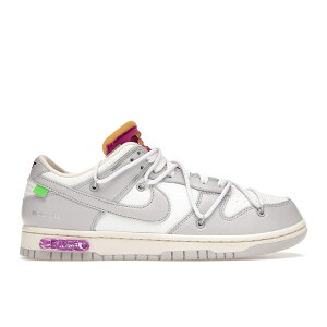 Nike �i�C�L �����Y �X�j�[�J�[ �yNike Dunk Low Off-White Lot 3�z �T�C�Y US_9.5(27.5cm) Sail/Neutral Grey-White