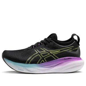 ASICS AVbNX fB[X Xj[J[ Black Glow Yellow y(WMNS) ASICS GEL-Nimbus 25 'Black Glow Yellow' 1012B437-004z TCY US_9.5(26.5cm)