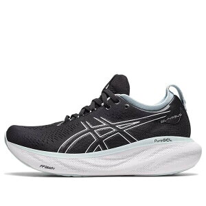 ASICS アシックス レディース スニーカー Black/White/Blue 【(WMNS) ASICS Gel-Nimbus 25 'Black Reborn Blue' 1012B356-003】 サイズ US_9.5(26.5cm)