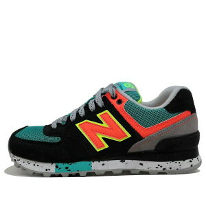New Balance j[oX fB[X Xj[J[ Black y(WMNS) New Balance 574 'Black Neon Orange' WL574OBDz TCY US_6(23.0cm)