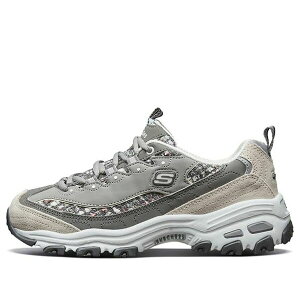 Skechers XPb`[Y fB[X Xj[J[ Grey/Beige y(WMNS) Skechers D'Lites 'Grey Beige' 9999196-CHARz TCY US_5(22.0cm)