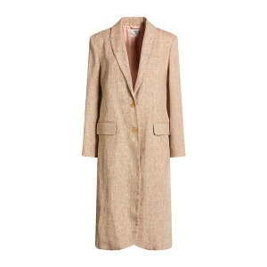 �y���������z �t�H���e �t�H���e ���f�B�[�X �W���P�b�g���u���]�� �A�E�^�[ Overcoats & Trench Coats Beige
