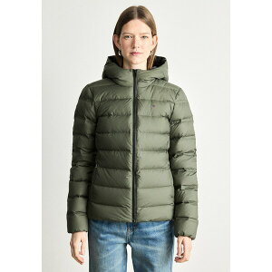 g~[qtBK[ fB[X WPbgu] AE^[ SLIM HOOD - Down jacket - pewter green