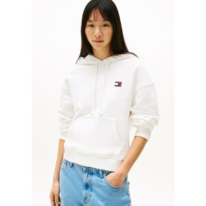 g~[qtBK[ fB[X p[J[EXEFbgVc AE^[ BADGE HOODIE - Sweatshirt - ecru