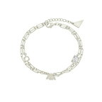 スターリングフォーエバー レディース ブレスレット・バングル・アンクレット アクセサリー Women's Melina Charm Bracelet Silver-Tone