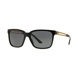 ヴェルサーチ メンズ サングラス・アイウェア アクセサリー Sunglasses, VE4307 BLACK/GREY