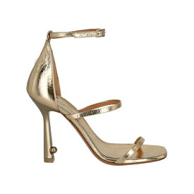 OFF-WHITE オフホワイト レディース スニーカー 【OFF-WHITE Lollipop Strappy Heel Sandal】 サイズ EU_36(22.5cm) Gold (Women's)